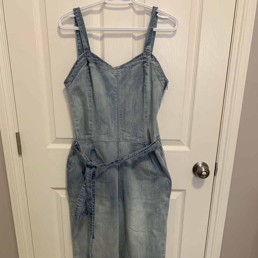 Denim jumpsuit